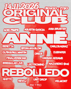 line up original club metro 14 noviembre